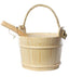 Natural Doctor ND-ACC-066 Sauna pail and ladle with plastic liner