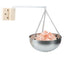 Natural Doctor ND-ACC-143 Stainless steel Fragrance oil holder+wooden base+alu. Pipe+ stainless steel chain