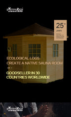 NaturalDoctor-OD Outdoor sauna for 2- 6 people