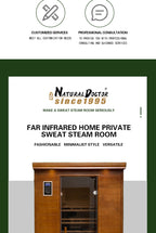 NaturalDoctor-D Infrared sauna for 1- 4 people