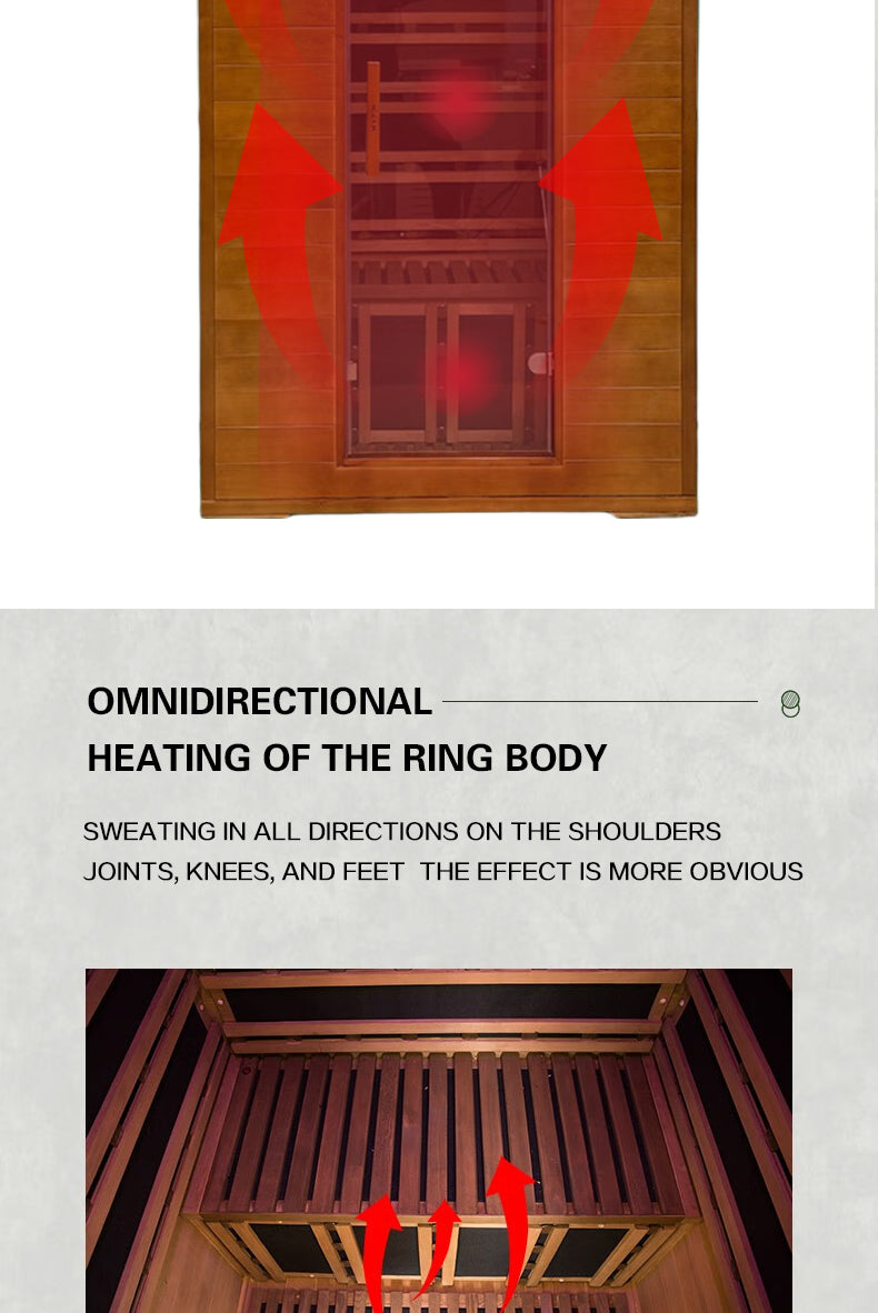 NaturalDoctor-D Infrared sauna for 1- 4 people