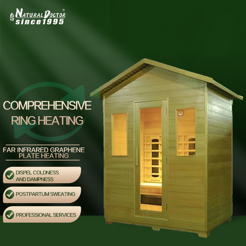 NaturalDoctor-OD Outdoor sauna for 2- 6 people Main image