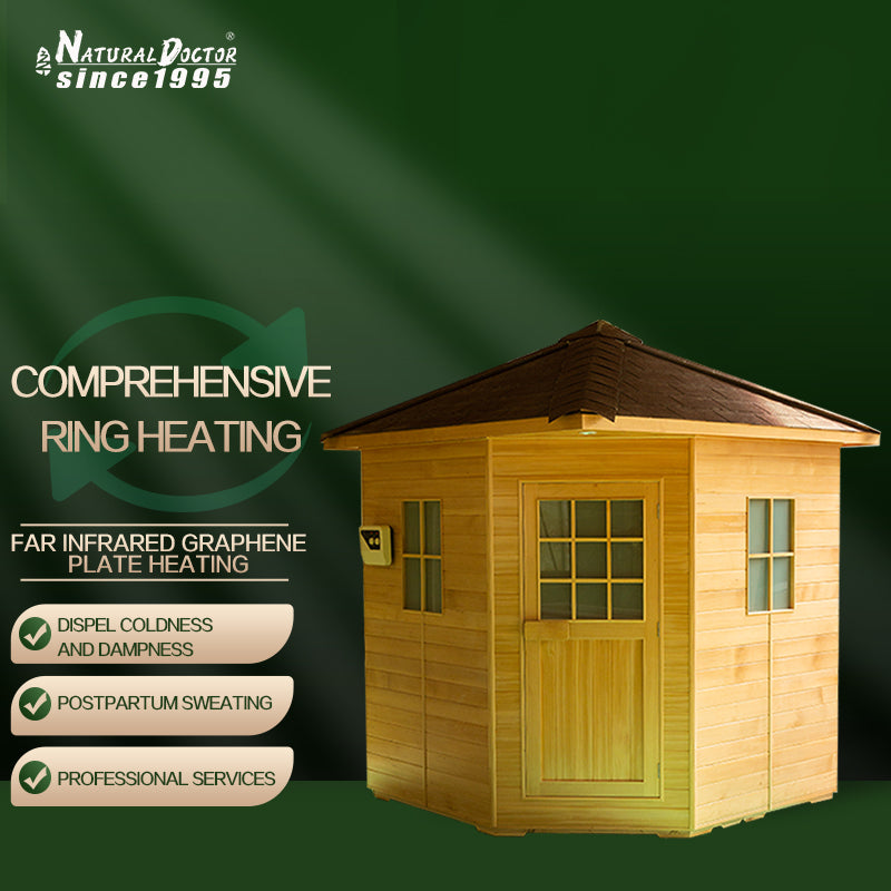 NaturalDoctor-OD Outdoor sauna for 2- 6 people