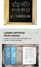 NaturalDoctor-OD Outdoor sauna for 2- 6 people