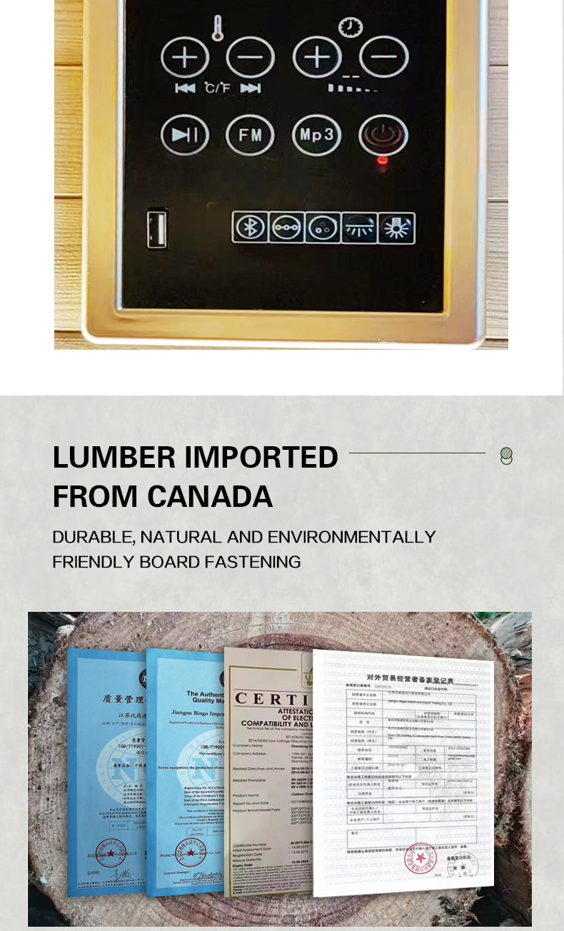 NaturalDoctor-OD Outdoor sauna for 2- 6 people