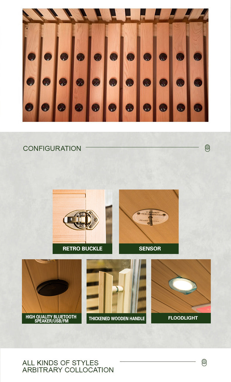 NaturalDoctor-OD Outdoor sauna for 2- 6 people