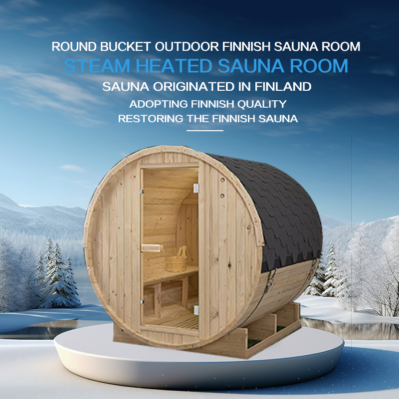NaturalDoctor-BFM4 Barrel sauna for 4 people