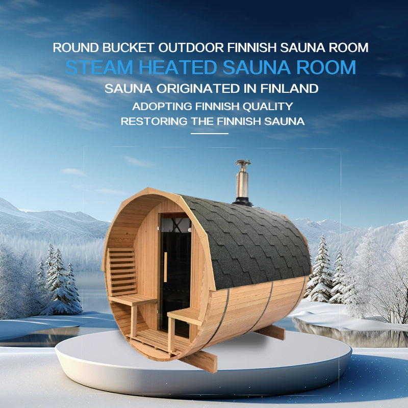 NaturalDoctor-BRW Barrel sauna for 4 people