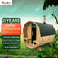 NaturalDoctor-BRW Barrel sauna for 4 people