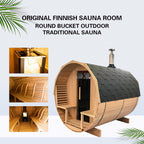 NaturalDoctor-BRW Barrel sauna for 4 people