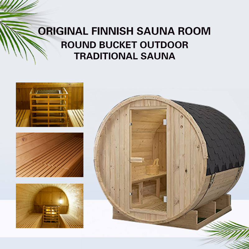 NaturalDoctor-BFM4 Barrel sauna for 4 people Secondary image