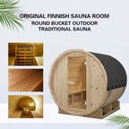 NaturalDoctor-BFM4 Barrel sauna for 4 people