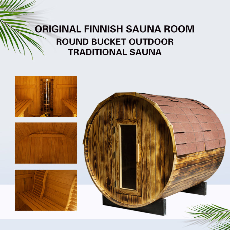 NaturalDoctor -BRT4 Barrel sauna for 4 people