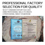 NaturalDoctor-D Infrared sauna for 1- 4 people