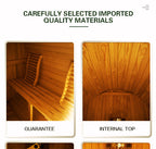 NaturalDoctor -BRT4 Barrel sauna for 4 people