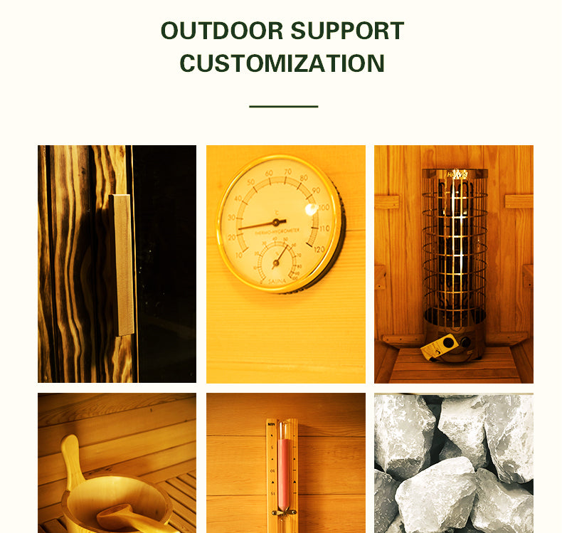 NaturalDoctor -BRT4 Barrel sauna for 4 people