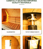 NaturalDoctor-BRW Barrel sauna for 4 people