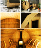 NaturalDoctor-BRW Barrel sauna for 4 people
