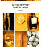 NaturalDoctor-BRW Barrel sauna for 4 people