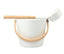 Natural Doctor ND-ACC-004 Powder-coated 5L Sauna bucket and ladle with bamboo handle