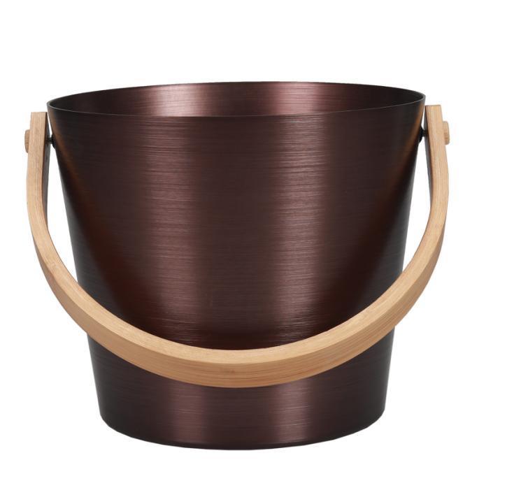 Natural Doctor ND-ACC-011 Anodised 5L Sauna bucket and ladles Hoofdafbeelding