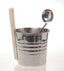 Natural Doctor ND-ACC-014 Stainless steel sauna tub and ladles