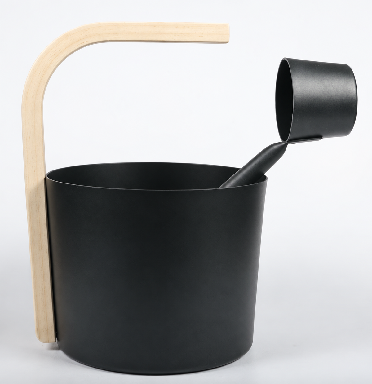 Natural Doctor ND-ACC-022 Powder-coated 5L Sauna bucket and ladles Hoofdafbeelding