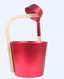 Natural Doctor ND-ACC-025 Anodised 5L Sauna bucket and ladles