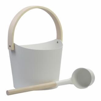 Natural Doctor ND-ACC-034 Powder-coated 5L Sauna bucket and ladles Hovedbillede