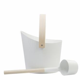 Natural Doctor ND-ACC-036 Powder-coated 5L Sauna bucket and ladles