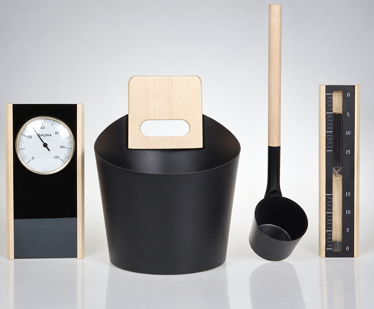Natural Doctor ND-ACC-039 Powder-coated Aluminium bucket set