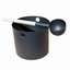 Natural Doctor ND-ACC-050 Powder-coated Aluminium Bucket and Ladle with bamboo handle