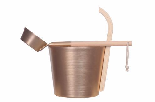 Natural Doctor ND-ACC-053 Anodised 5L Sauna bucket and ladles Huvudsaklig produktbild
