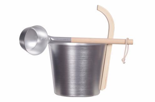 Natural Doctor ND-ACC-056 Anodised 5L Sauna bucket and ladles Huvudsaklig produktbild