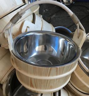 Natural Doctor ND-ACC-075 Sauna bucket with stainless steel liner Hovedbillede