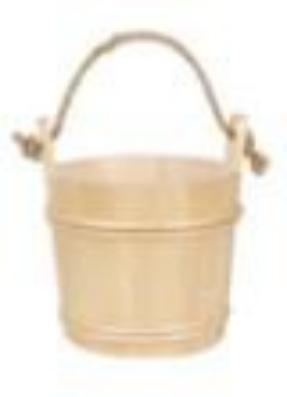 Natural Doctor ND-ACC-086 Sauna bucket with plastic liner