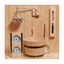 Natural Doctor ND-ACC-091 Sauna Wooden bucket set