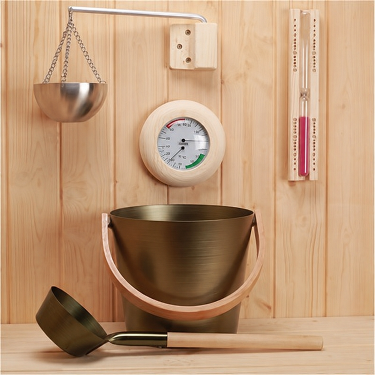 Natural Doctor ND-ACC-098 Aluminium bucket set メイン画像
