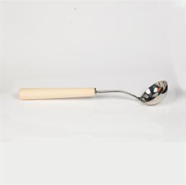 Natural Doctor ND-ACC-112 Stainless steel ladle with straight handle