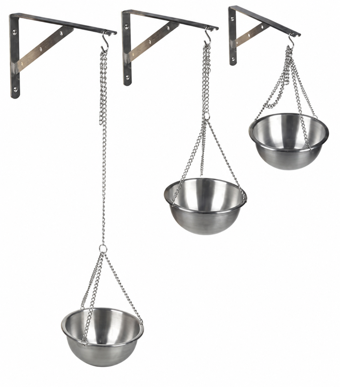 Natural Doctor ND-ACC-146 Stainless steel Fragrance oil holder +wooden base+alu. Pipe+ stainless steel chain(Height- adjustable) メイン画像