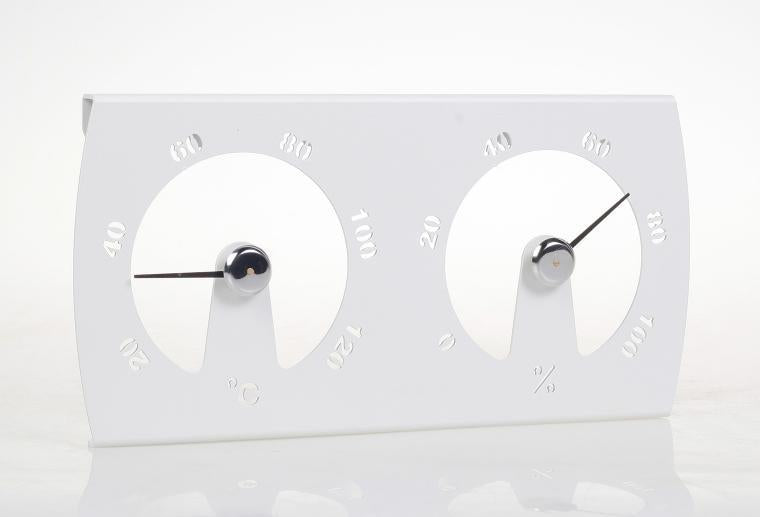 Natural Doctor ND-ACC-156 AluminiumThermometer&hygrometer メイン画像