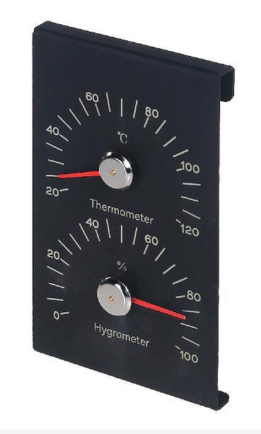 Natural Doctor ND-ACC-167 AluminiumThermometer&hygrometer