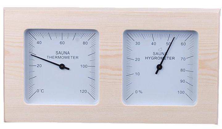 Natural Doctor ND-ACC-171 Thermometer&hygrometer Pine