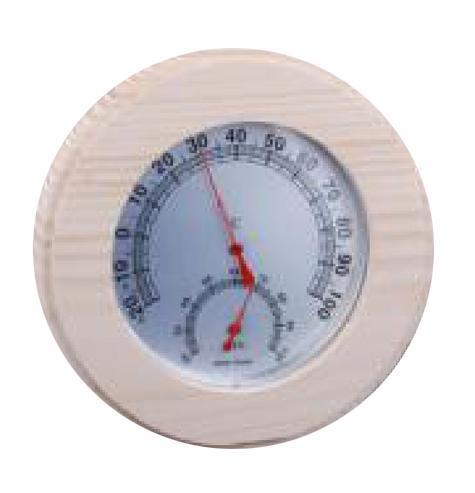 Natural Doctor ND-ACC-176 Thermometer&hygrometer Pine