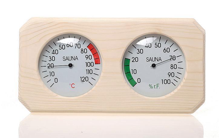 Natural Doctor ND-ACC-179 Gold color Thermometer&hygrometer メイン画像