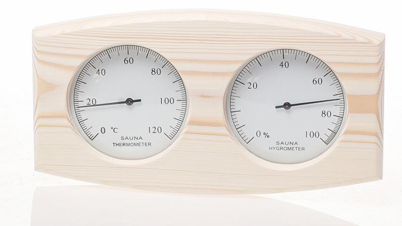 Natural Doctor ND-ACC-181 Thermometer&hygrometer Pine