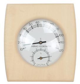 Natural Doctor ND-ACC-185 Thermometer&hygrometer (Pine )