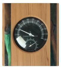 Natural Doctor ND-ACC-197 Thermometer&hygrometer (red cedar )