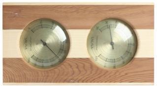 Natural Doctor ND-ACC-214 Wooden thermometer and hygrometer (red cedar )