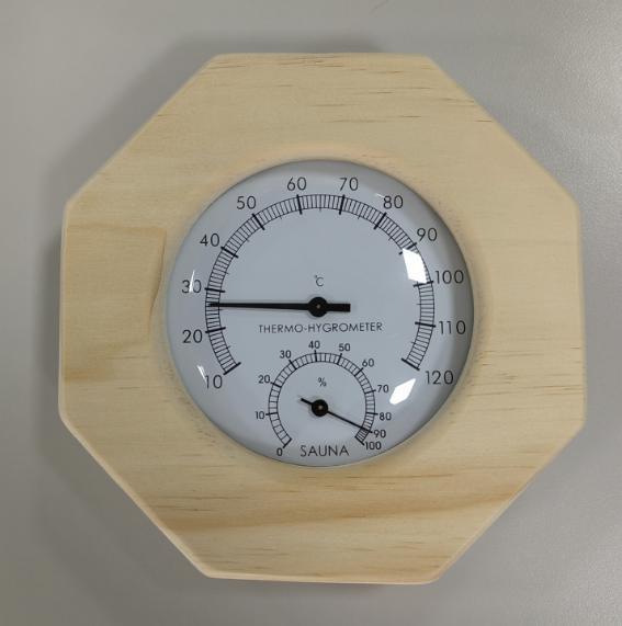 Natural Doctor ND-ACC-238 Wooden thermometer and hygrometer (Pine ) Hauptbild